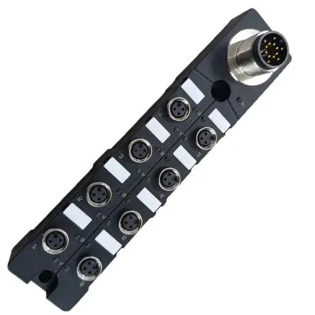Produktfoto 1 von Amphenol Industrial 42 Verteilerkasten, M8-Steckverbinder