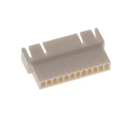 Produktfoto 1 von Molex 5240 Stecker Drahtgehäuse und Stecker 2.5 mm, 12-polig / 1-reihig Gerade, Kabel-Kabel