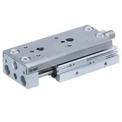 Produktfoto 1 von SMC MXQ 50 mm MXQ8-50Z Pneumatik-Führungszylinder Doppeltwirkend