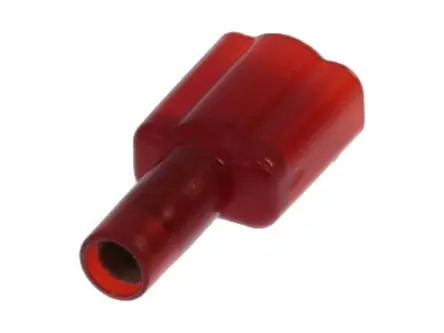 Produktfoto 1 von Molex 19001 Schnellkupplungs-Crimpanschluss, Rot, Isoliert, 6.35 x 0.81 mm, Stecker, 18 AWG min, 22 AWG