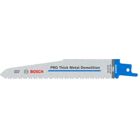 Produktfoto 1 von Bosch Bimetall Metall Säbelsägeblatt / 18 TPI 150 mm 5