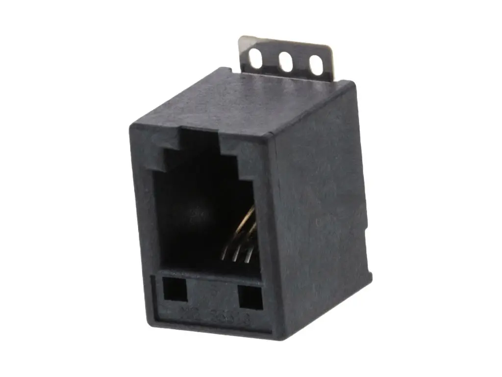 Produktfoto 1 von Molex 85513 Buchse Cat3 Modular-Jack, 1-Port Ungeschirmt SMD Vertikal