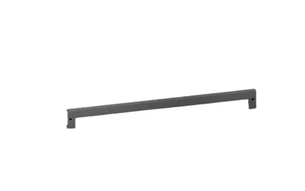 Produktfoto 1 von Rittal VX Stahlblech Frontplatte Gehäuseabdeckung Schwarz, 1200 mm, H. 100 mm