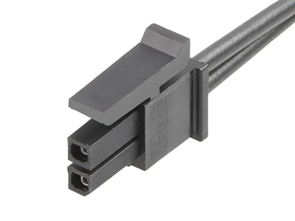 Produktfoto 1 von Molex 2 214755 Konfektioniertes Netzkabel Micro-Fit 30 2 / Micro-Fit 30 Buchse / Buchse, 300 mm