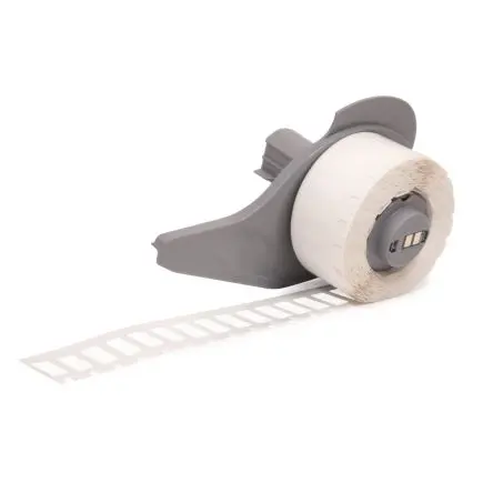 Produktfoto 1 von Brady Etikett B. 15 mm für M710 750 Pro Rolle auf Weiß 6 mm Gelb Nylonstoff
