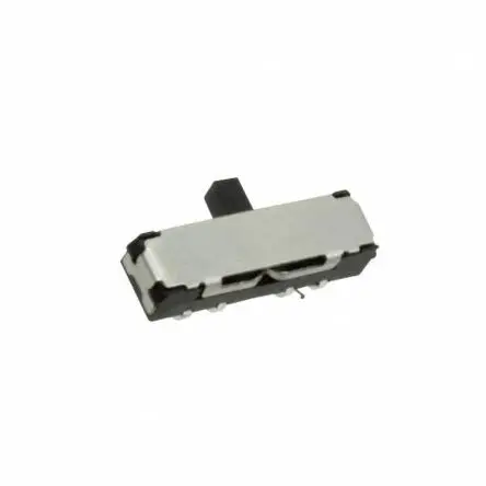 Produktfoto 1 von C & K Schiebeschalter Tastend, DP3T gewinkelt 0.1mA 4/6 Nylon