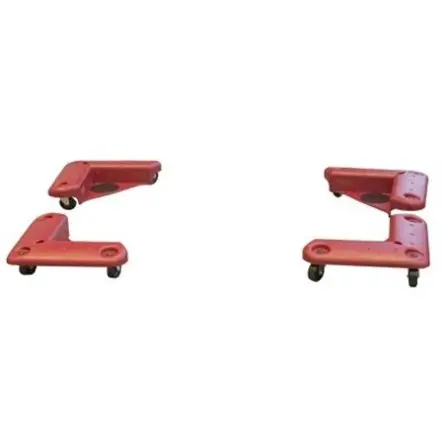 Produktfoto 1 von FIMM Transportwagen Kunststoff, 200 kg Last, 300mm x 300 mm x 95 mm