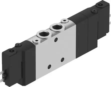 Produktfoto 1 von Festo CPE14 Pneumatisch, 5 G 1/8 Magnetventil, 5/2-Wege G 1/8, cULus-zertifiziert