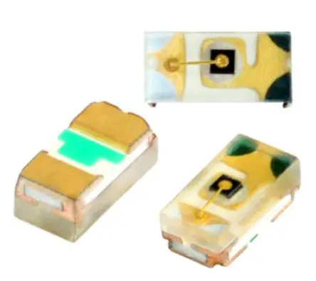 Vishay Ultrabright Oberfläche LED Rot 2.4 V, ±65°, 2-Pin 1005