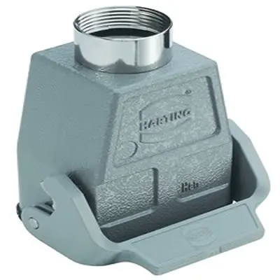 Produktfoto 1 von HARTING Han B Gehäuse Einhebel 1, Kabel 6B Kupplungsgehäuse, IP65