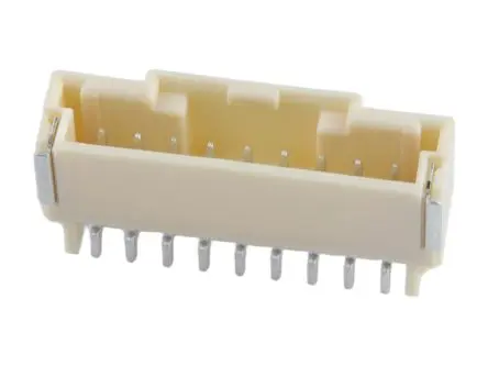 Produktfoto 1 von Molex 50235 Leiterplattenleiste Gerade, 9-polig / 1-reihig, Raster 2.00 mm Raster Oberfläche, Kabel-Platine, Ummantelt