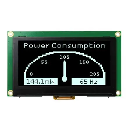 Produktfoto 1 von NEWHAVEN DISPLAY INTERNATIONAL 2.7 Zoll Weiß LED Modul 128 x 64 Pixel, 63.41 x 32.69 mm Grafik OLED-Matrix 3-Draht-SPI,