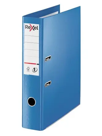 Produktfoto 1 von Rexel A4+ Ringordner Feile, Blau, 2-Ringe, Hebel-Verschluss