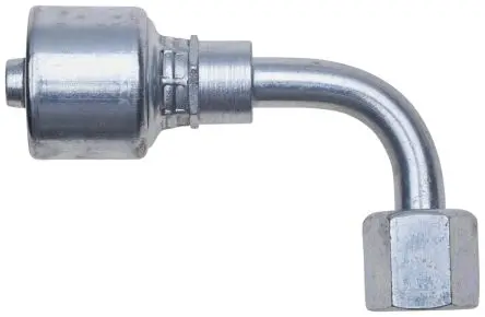 Produktfoto 1 von GatesAnschlusstück aus Trennplatte Stecker/Buchse UN/UNF, 90 °, 0.5 Zoll