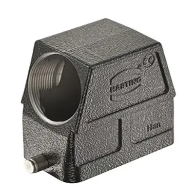 Produktfoto 1 von HARTING Han M Haube Einhebel 1, Kabel 10B Haube, IP65, IP66, IP40