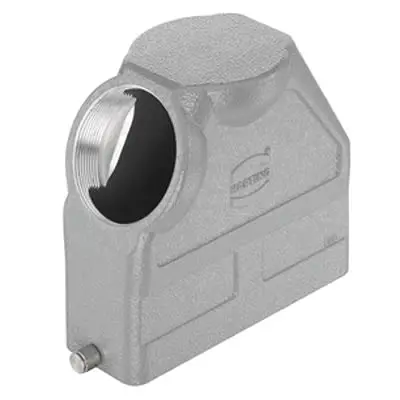Produktfoto 1 von HARTING Han B Haube Einhebel 1, Kabel 24B Haube, IP65, IP66, IP67