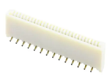 Produktfoto 1 von Molex 52207 LIF, Oberfläche Gerade FPC-Steckverbinder, 28-polig Buchse / 1-reihig, Raster 1 mm, SMD