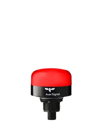 Produktfoto 1 von AUER Signal SD50 LED-Signalleuchte Dauer Signalleuchten 30V dc Rot Bohrung, Ø 50 mm x 65 mm IP66, IP67, IP69, IP69K,