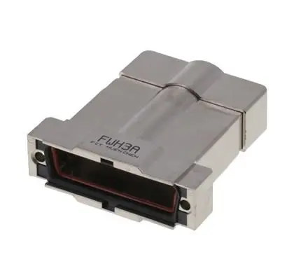 Produktfoto 1 von FCT from Molex 172704 D-Sub-Gehäuse Gerade, D: D-SUB, Grau, Größe 3, aus Polyester