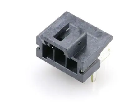 Molex 172310 Leiterplattenleiste gewinkelt, 3-polig / 1-reihig, Raster 3.5 mm Raster Durchsteckmontage, Kabel-Platine,