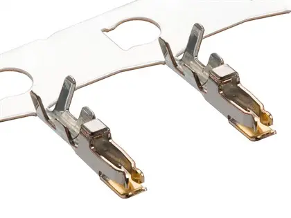 Produktfoto 1 von Molex 505431 Crimp-Anschlussklemme, Buchse Crimpbefestigung 30 AWG, Gold 26 AWG