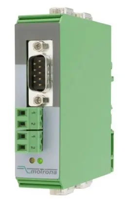 Produktfoto 1 von Motrona Serie SV211 Verteiler 30V, SinCos 17 → 30 V EIN / Sin/Cos Hutschiene, EN IEC 63000
