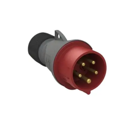 Produktfoto 1 von Amphenol Industrial 2CMA Stecker Rot, 415V / 16A, Kabel IP44