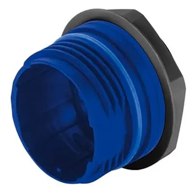 Produktfoto 1 von HARTING Han F+B Gehäuse Schraubbefestigung, Schraubanschlussklemme 3A Gehäuse, IP67, IP6K9K
