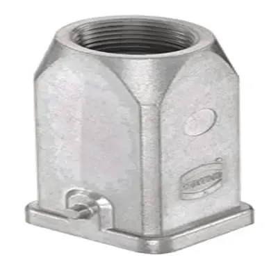 Produktfoto 1 von HARTING Han EMC Haube Einhebel 1, Kabel 3A Haube, IP44, IP65, IP67