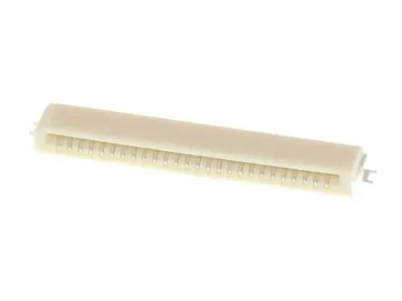 Produktfoto 1 von Molex 52852, Oberfläche gewinkelt FPC-Steckverbinder, 26-polig / 1-reihig, Raster 1 mm, SMD