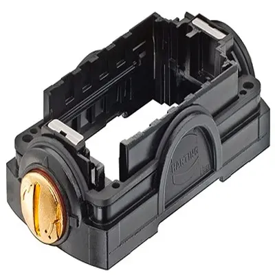 Produktfoto 1 von HARTING Han Yellock Haube Drucktaster Drucktaster, IP65, IP40
