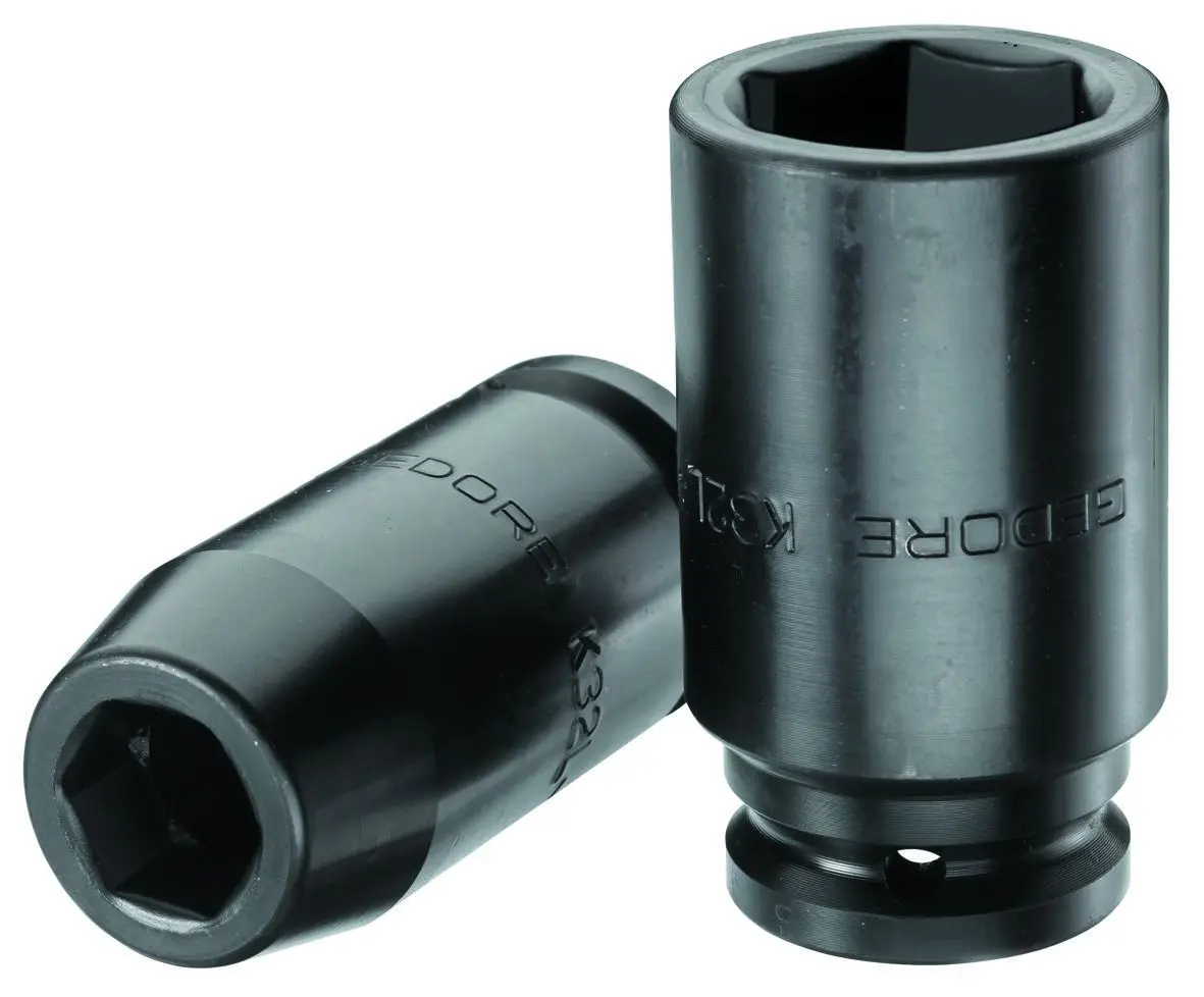 Produktfoto 1 von Gedore 3/4 in, 3/4 in Schlag Schlag-Steckschlüssel lang Stahl, 90 mm