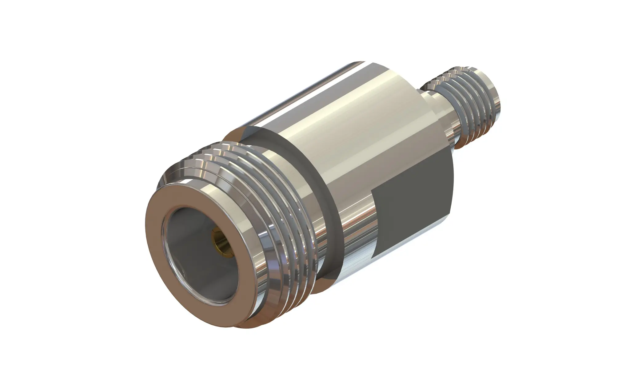 Produktfoto 1 von Koaxadapter, 50 Ω, Gerade, 18 GHz Buchse Buchse