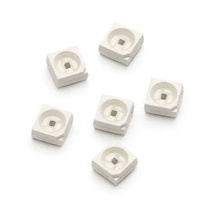 Produktfoto 1 von Broadcom HSMx‑A10x SMD LED-Anzeige Grün 4.05 V, 120°, 2-Pin PLCC 2