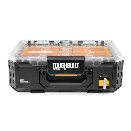 Produktfoto 1 von Toughbuilt Industries Kunststoff Organisator Organizer-Werkzeugkoffer Schwarz, Gelb, 1 Schubladen, L. 560.00 mm B.