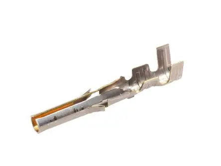 Produktfoto 1 von Molex 1561 Crimp-Anschlussklemme, Buchse Crimpbefestigung 24 AWG, Gold 18 AWG