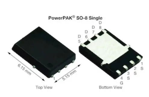 Produktfoto 1 von Vishay TrenchFET N-Kanal, SMD MOSFET Erweiterung 30 V / 340 A 104.1 W, 8-Pin PowerPAK SO-8