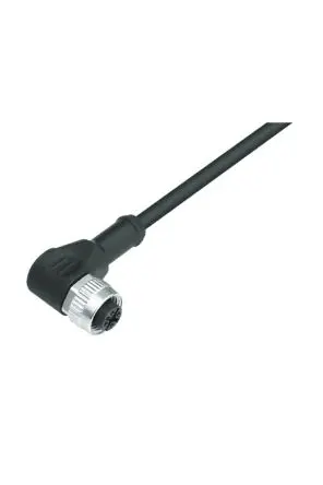Produktfoto 1 von Leuze KD Series Kabel, 5-adrig x 0.34 mm² Ungeschirmt Schwarz, 5000 mm, Polyurethan