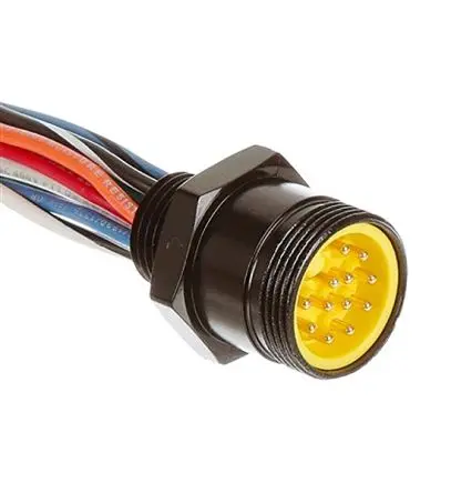 Produktfoto 1 von Molex 130015, 12-polig Kabel assembliert, Mini-Change Stecker, Länge 1 m