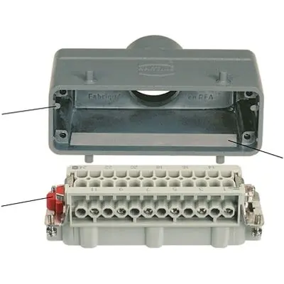 Produktfoto 1 von HARTING Han Hv E Hochleistungssteckverbinder-Einsätze und -Module Buchse, 5-polig 16A, Stromversorgungssteckverbinder in