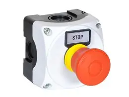 Produktfoto 1 von Lovato Pilzkopf LPZP1B801 Steuerstation-Schalter Grau Polycarbonat, IP66, IP67, IP69K Polycarbonat Grau
