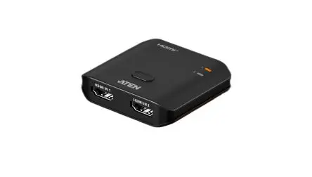 Produktfoto 1 von HDMI Aten HDMI-Schalter HDMI 3-Port Schalter, 60Hz 2 Videoeingänge 1 Videoausgänge