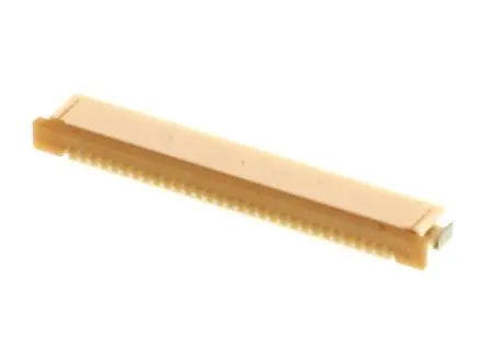 Produktfoto 1 von Molex Slider, Oberfläche gewinkelt FPC-Steckverbinder, 30-polig Stecker / 1-reihig, Raster 1 mm, SMD