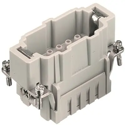 Produktfoto 1 von HARTING Han Ex Hochleistungssteckverbinder-Einsätze und -Module Stecker, 10-polig 16A, Stromversorgungssteckverbinder in