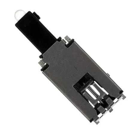 Produktfoto 1 von C & K ELUM Druckknopf Beleuchtet Rastend SMD, 1-poliger Umschalter / 0.25A 50 V