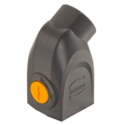 Produktfoto 1 von HARTING Han Yellock Haube Drucktaster, Kabel Anbaugehäuse, IP65, IP40