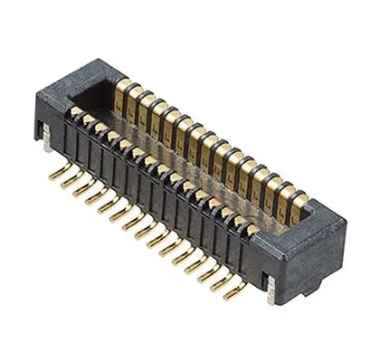 Produktfoto 1 von Molex 501745 Stiftsockel Vertikal, 40-polig / 2-reihig, Raster 0.4 mm Raster Oberfläche, Platine-Platine, Ummantelt