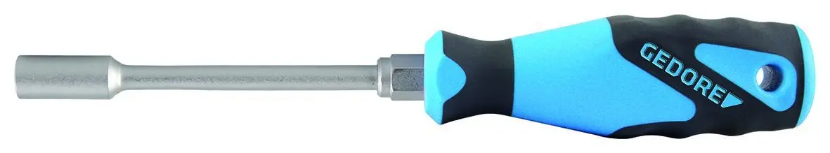 Produktfoto 1 von Gedore 10 mm Sechskant Steckschlüssel, Länge 245 mm / Klinge 125 mm