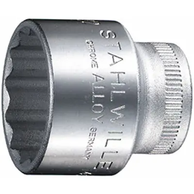 STAHLWILLE 3/8 in Bi-Hex Buchse SW 20 mm Vierkant x 34.00 mm