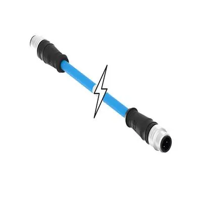 Produktfoto 1 von Molex 120108, 4-polig konfektioniertes Sensorkabel, konfektioniertes Sensorkabel Stecker 4 / M12 Micro Change Stecker,